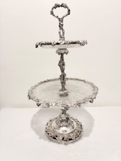 Antique Silver Plated Centrepiece by Elkington & Co C1870
