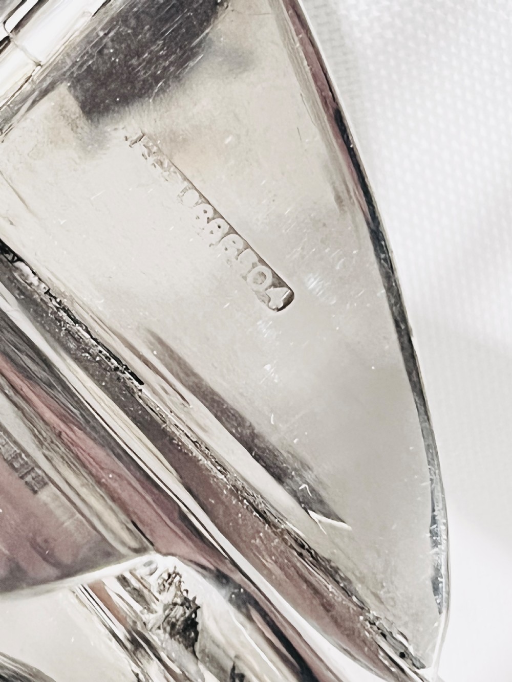 Bi-plane silver plated epergne by AEP & Co c1930 View V