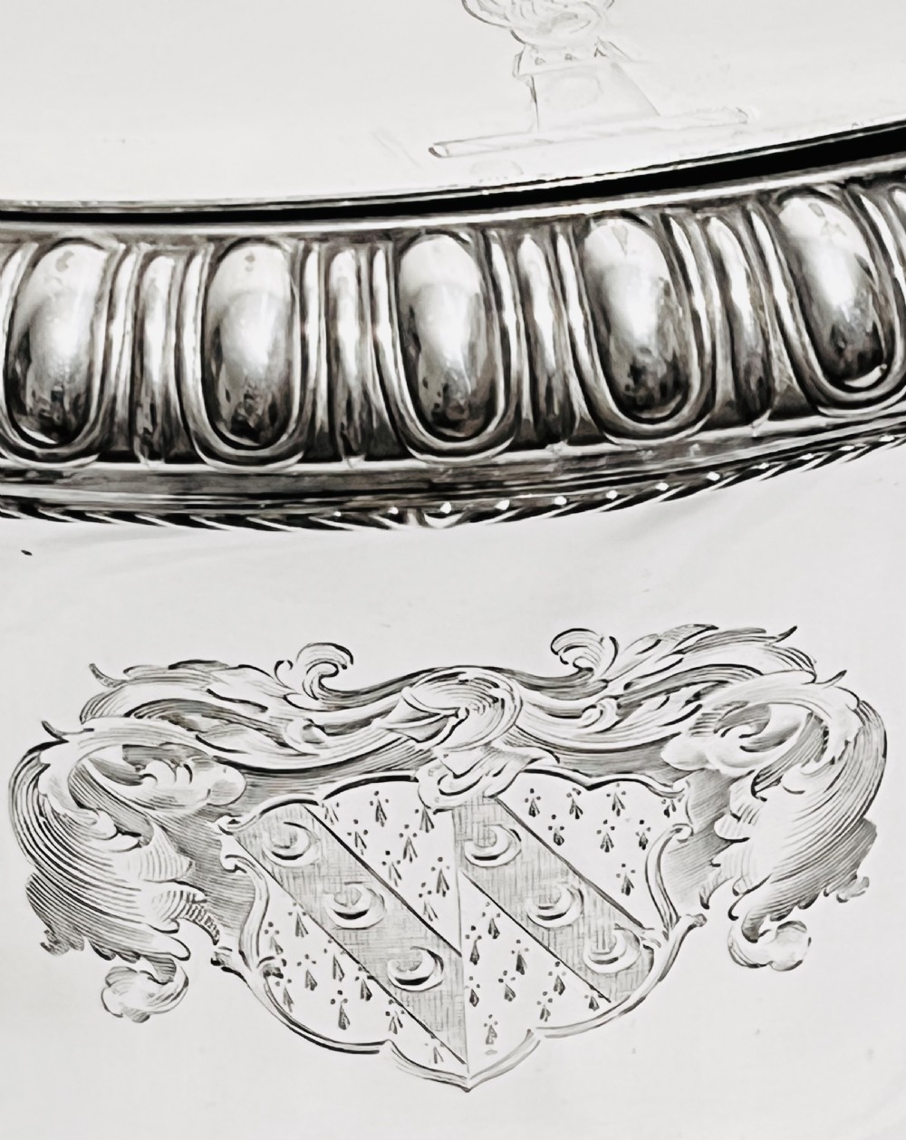 Old Sheffield plate wine cooler c1830 View III