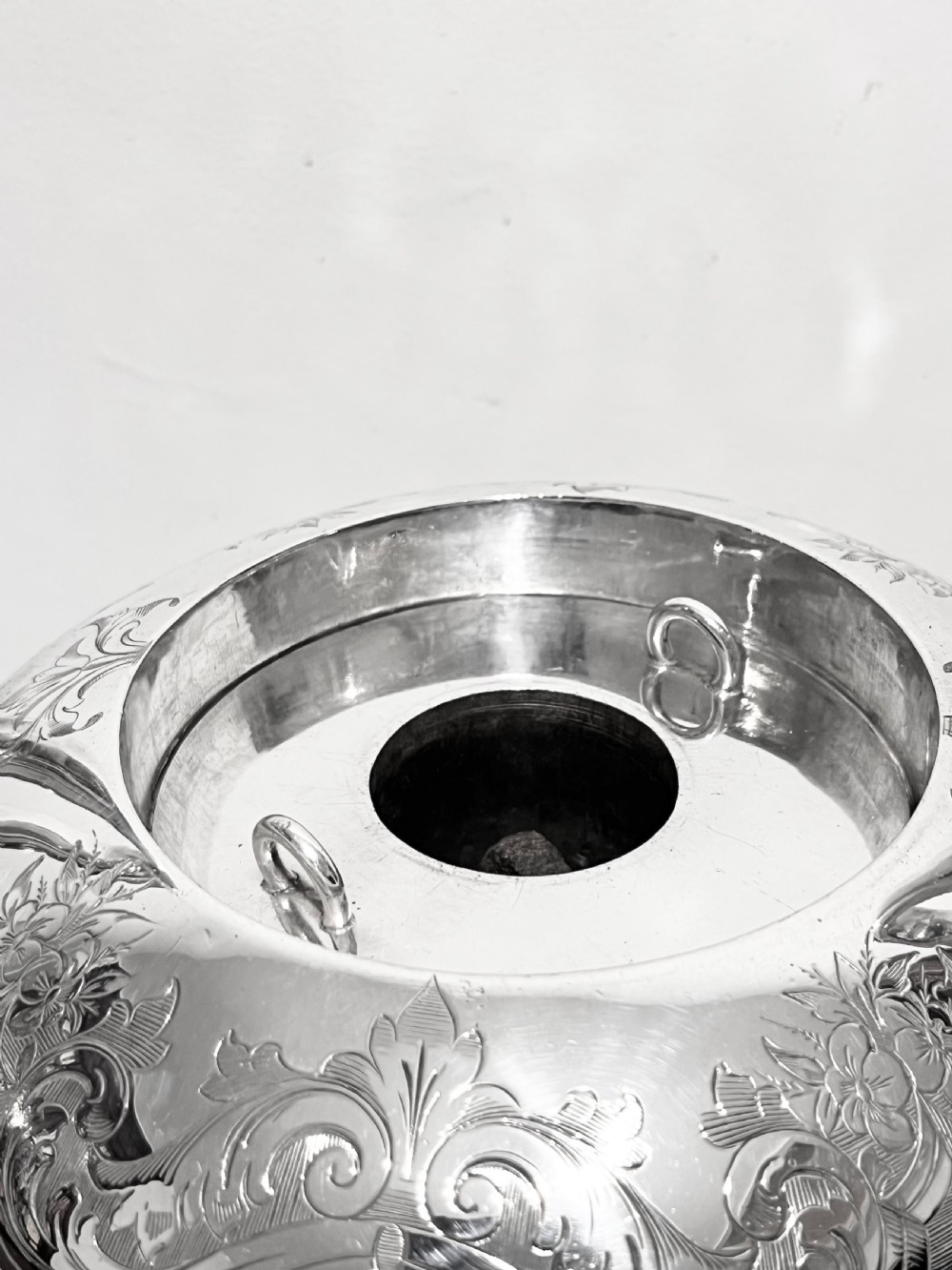Antique silver plated samovar or tea urn by John Round & Sons c1880 View VII