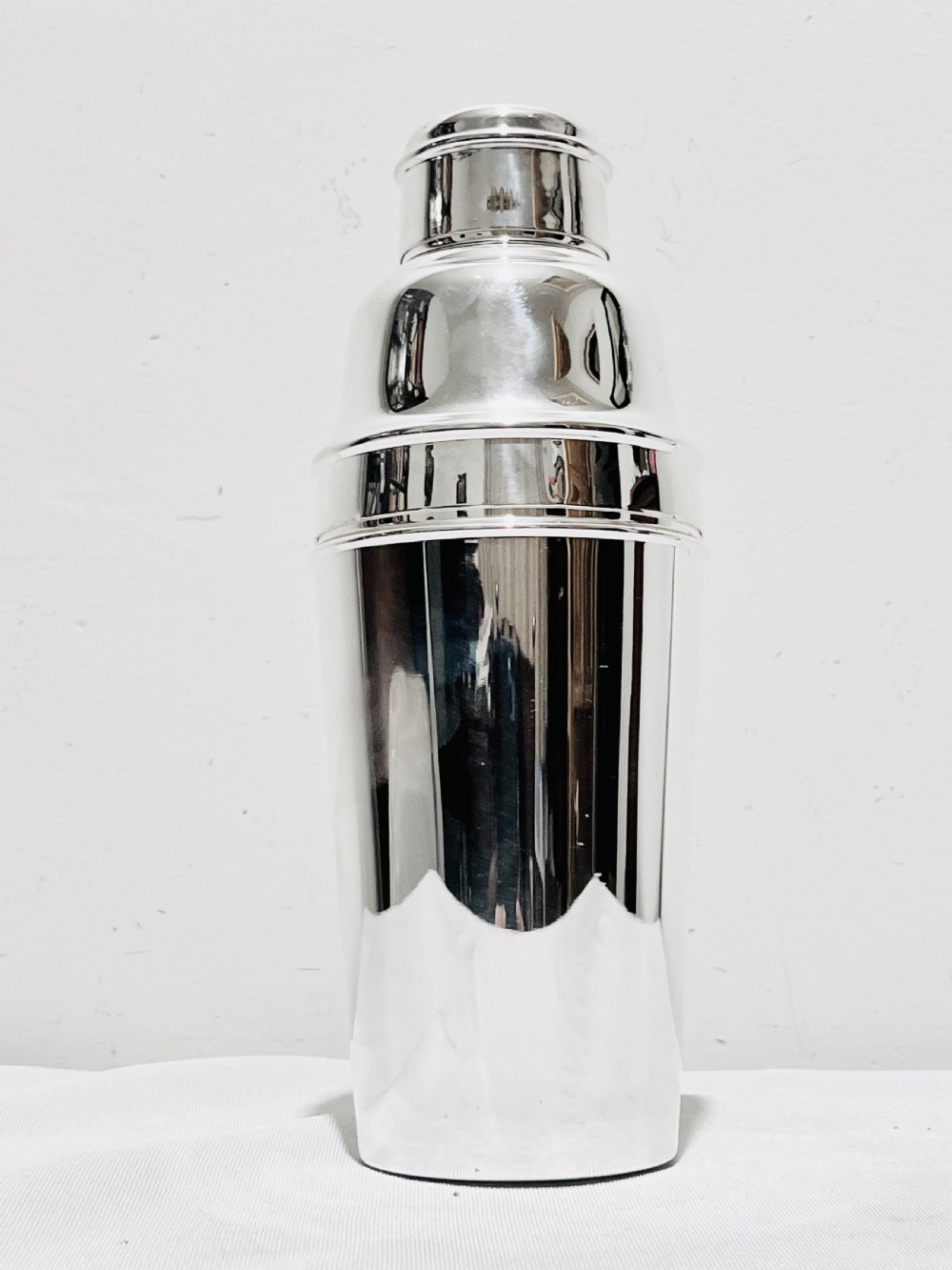 Mappin & Webb silver plated cocktail shaker c1930
