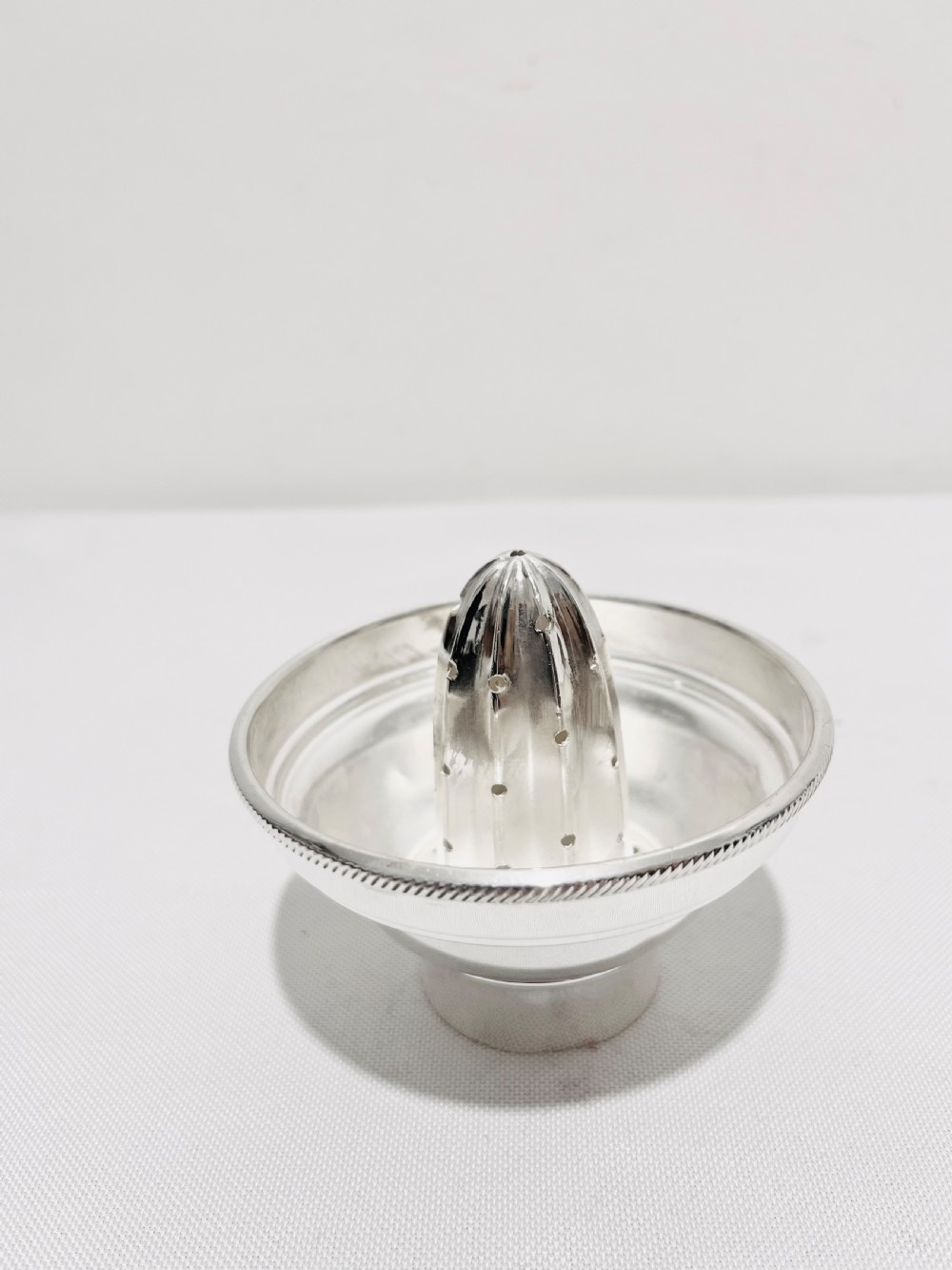 Unusual silver plated cocktail shaker by James Dixon & Sons c1920 View IV