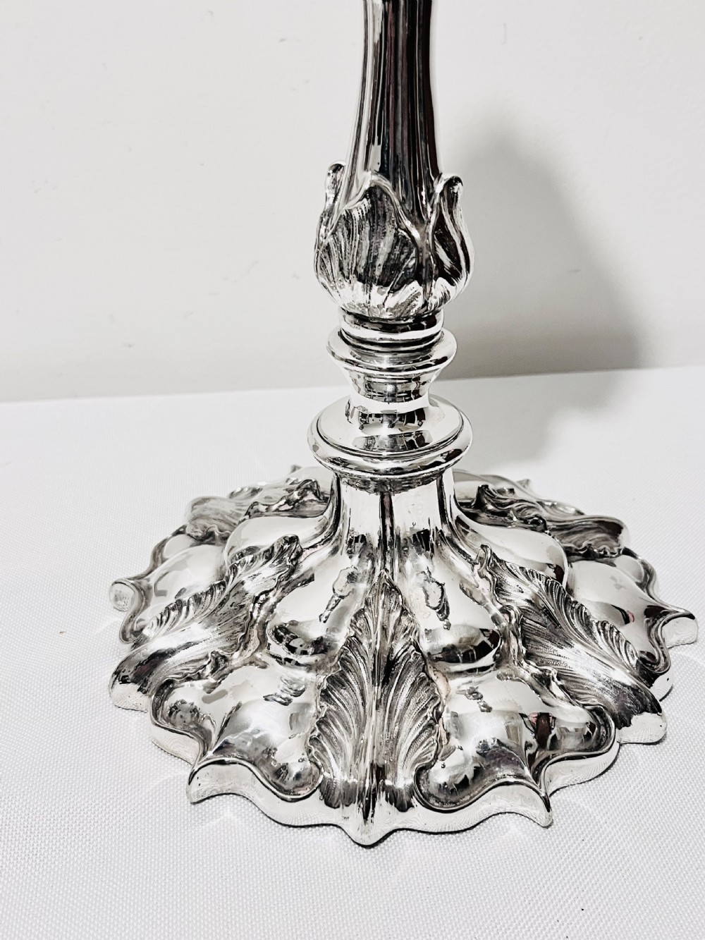 Antique cast candelabra suite by Elkington & Co c1880 View VI