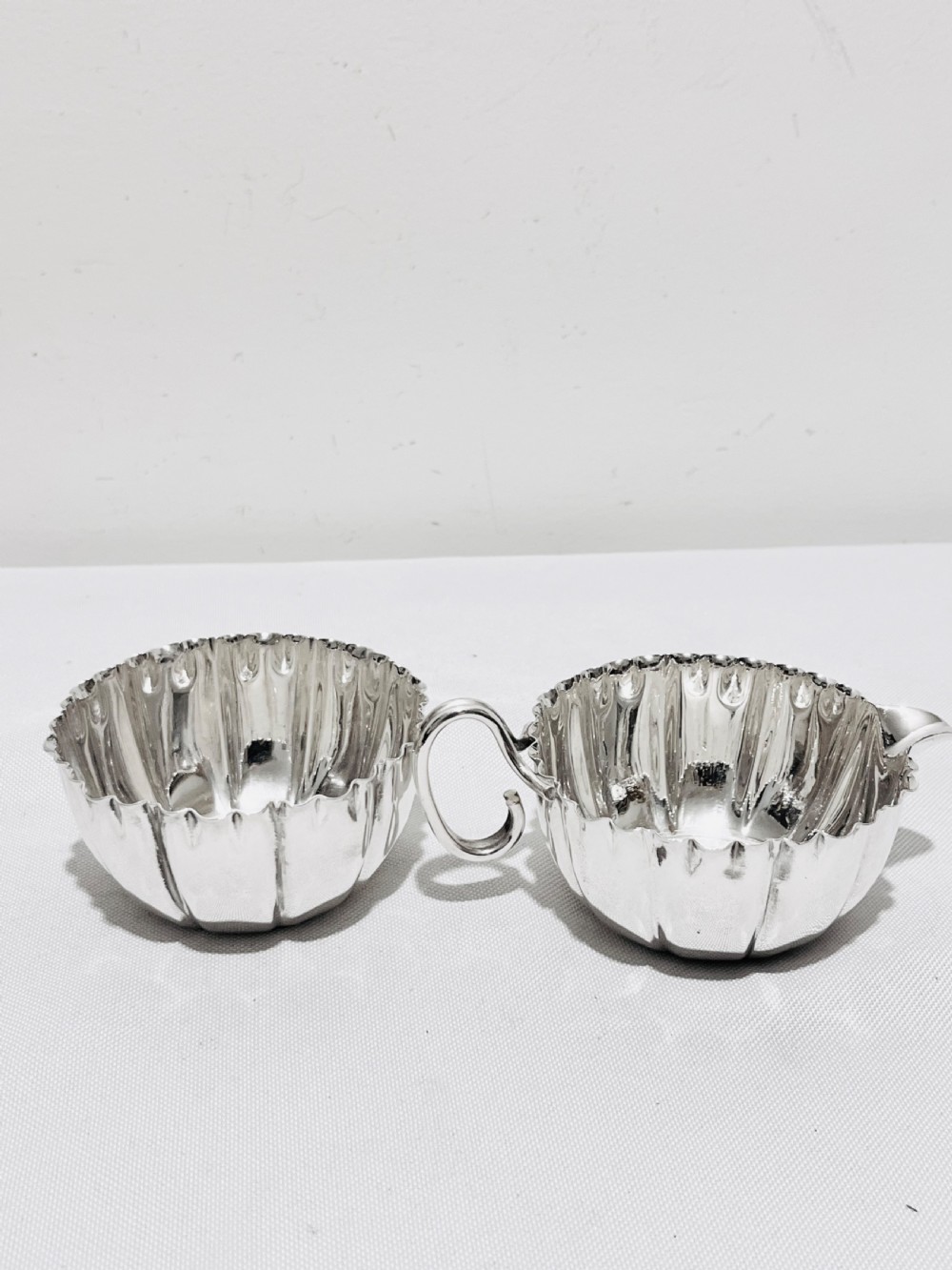 Antique Silver Plated Strawberry Set by Benetfink & Co c1880 View V