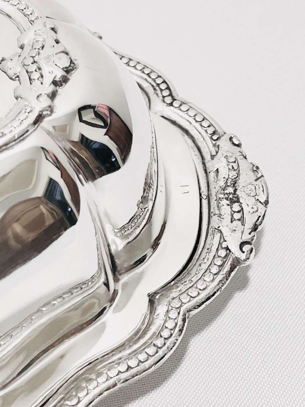 Antique Silver Plated Entree Dish on Stand by James Dixon & Sons c1870 View X