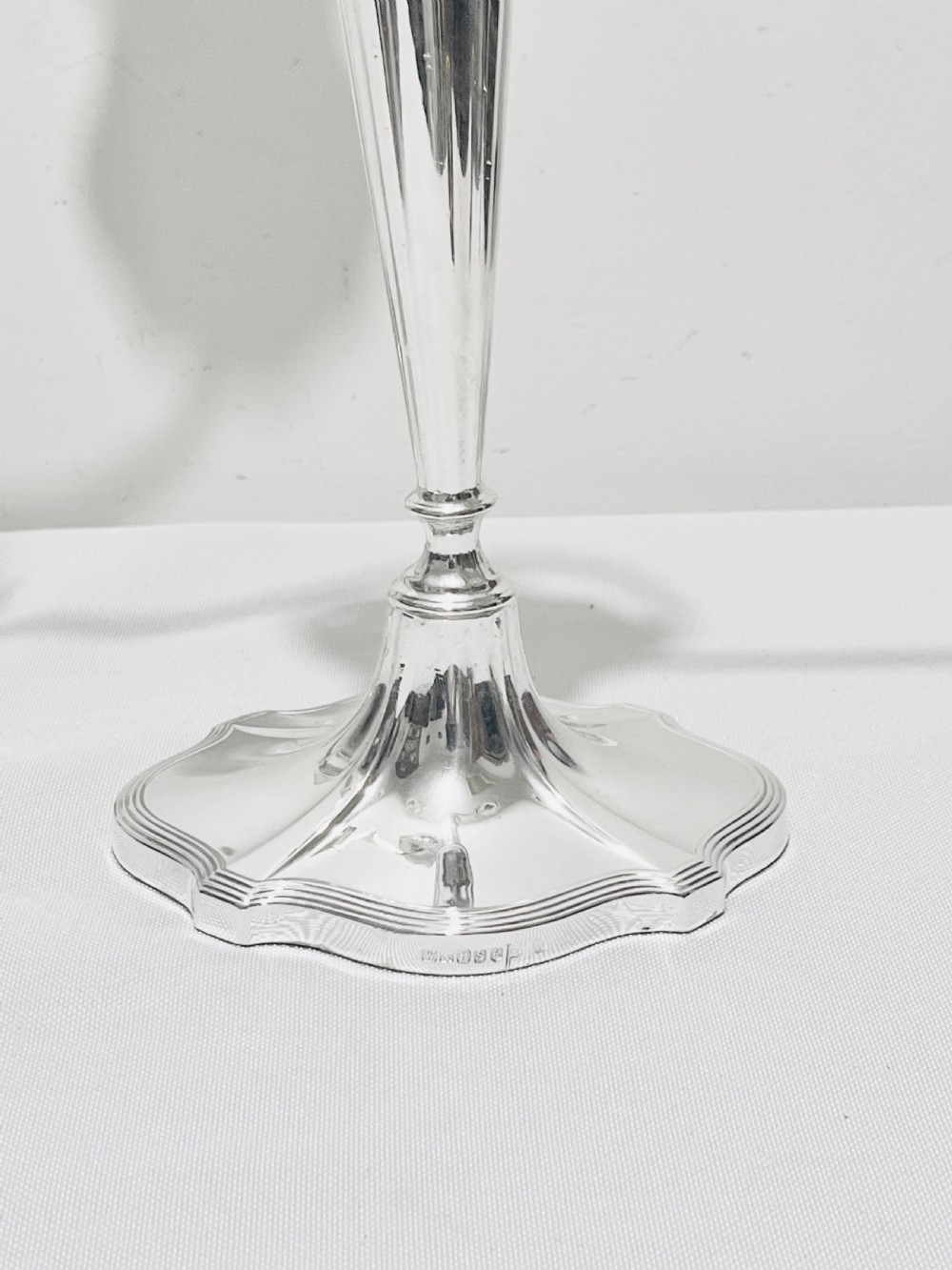 Pair of Antique Walker & Hall Silver Plated Candelabra View II