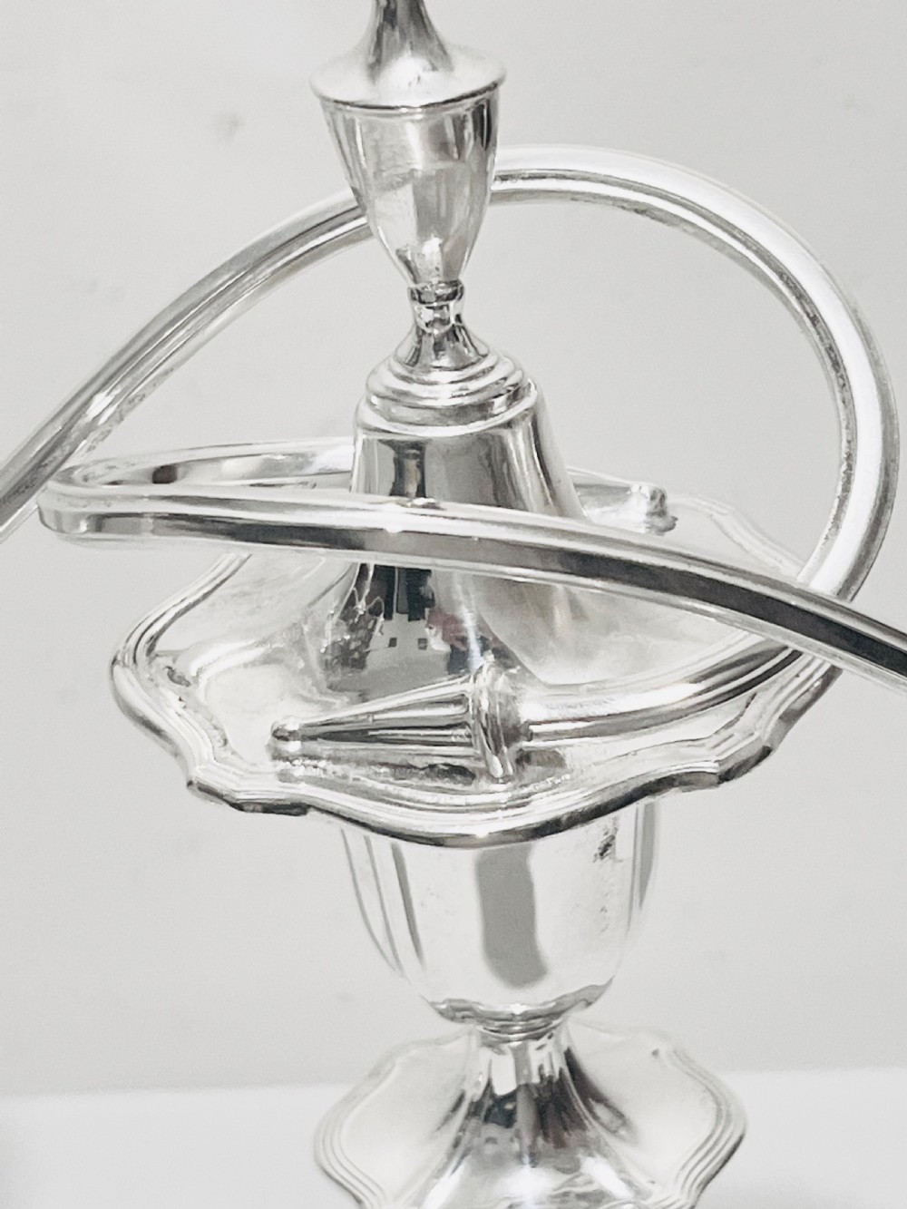 Pair of Antique Walker & Hall Silver Plated Candelabra View III