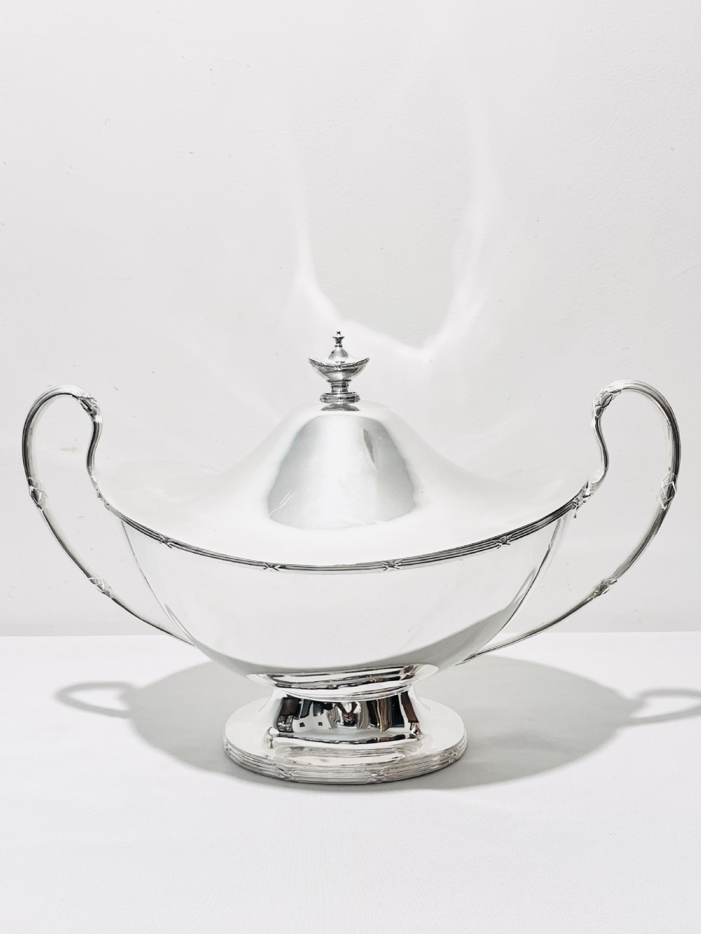 Antique silver plated soup tureen by Mappin & Webb c1880