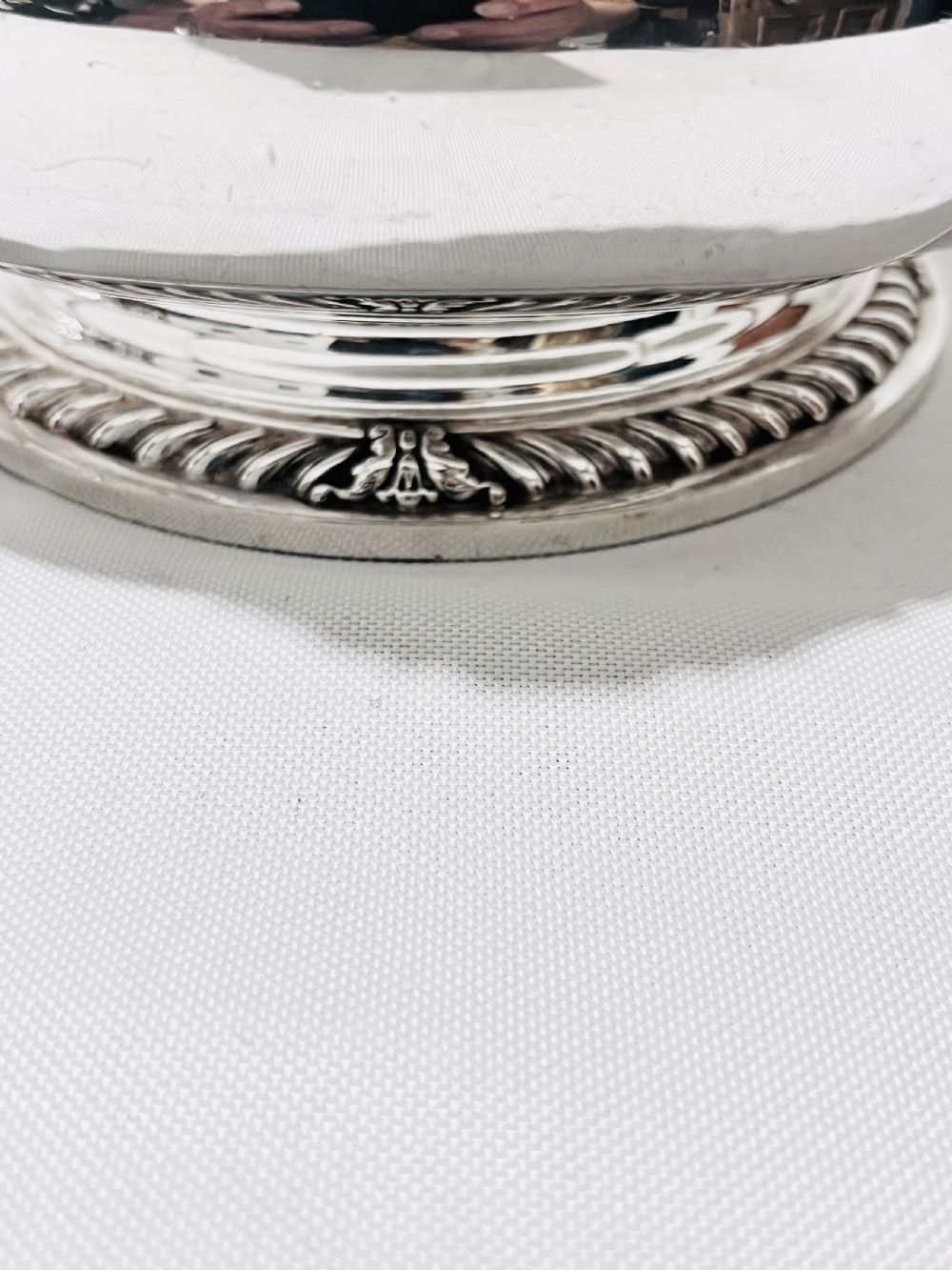Pair of antique  silver plated tureens by Tiffany & Co c1880 View V