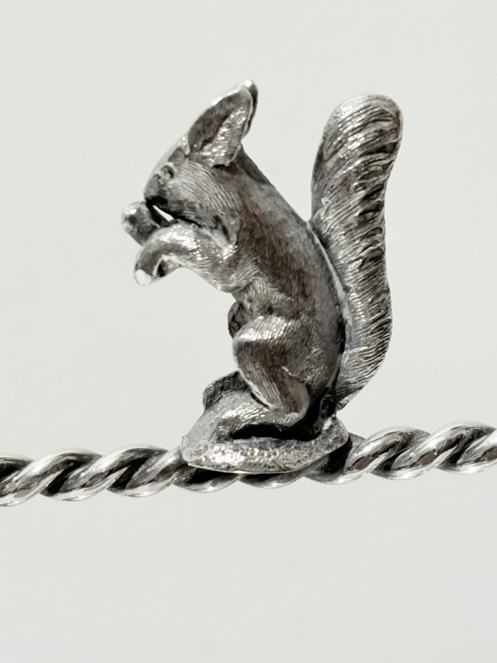 Novelty nut dish by Walker & Hall c1900 View II