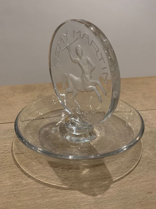 BEAUTIFUL ART DECO LALIQUE REMY MARTIN VSOP CENDRIER OR ASHTRAY - ADDITIONAL PHOTO 2