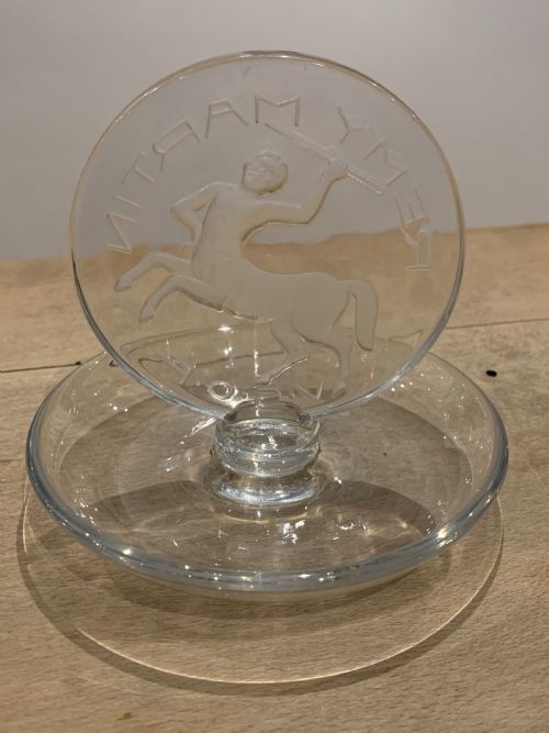 BEAUTIFUL ART DECO LALIQUE REMY MARTIN VSOP CENDRIER OR ASHTRAY - ADDITIONAL PHOTO 4