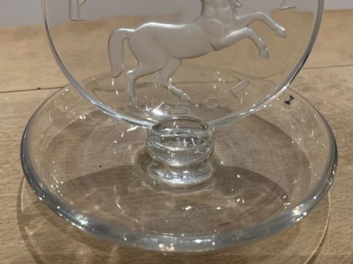 BEAUTIFUL ART DECO LALIQUE REMY MARTIN VSOP CENDRIER OR ASHTRAY - ADDITIONAL PHOTO 5