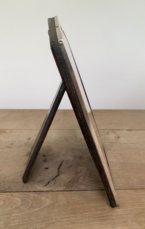 STYLISH ART DECO EASEL SILVER PHOTO FRAME BY DEAKIN FRANCIS BIRMINGHAM 1926 - ADDITIONAL PHOTO 6