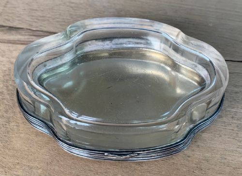 A FINE 19THC GERMANY SILVER AND CUT GLASS HINGED TRINKET BOX BY POSEN OF FRANKFURT AND BERLIN - ADDITIONAL PHOTO 10