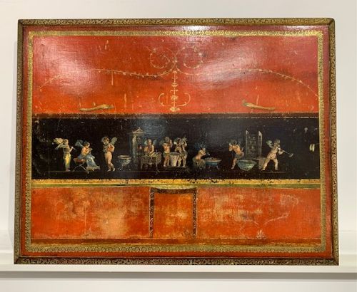 Florentine Glided Panel House of Vettii Freize Pompei