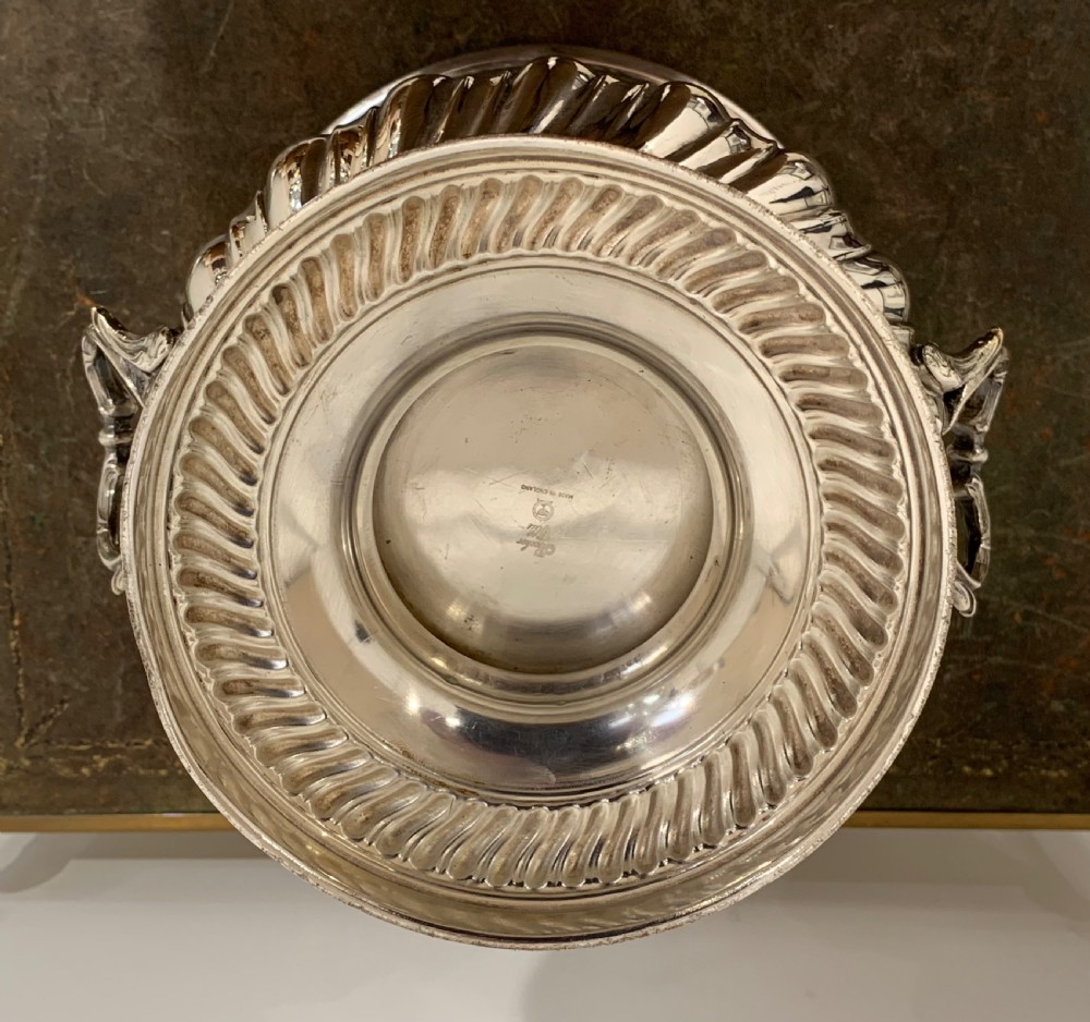 Exceptionally Fine 19thc Silver Plated Campagna Wine Cooler / Bucket by Barker Ellis View X