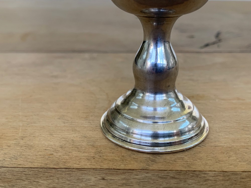 Charming Antique Russian Silver Kiddush Cup, 84 Zolotniks, 1892-1908 Period View VI