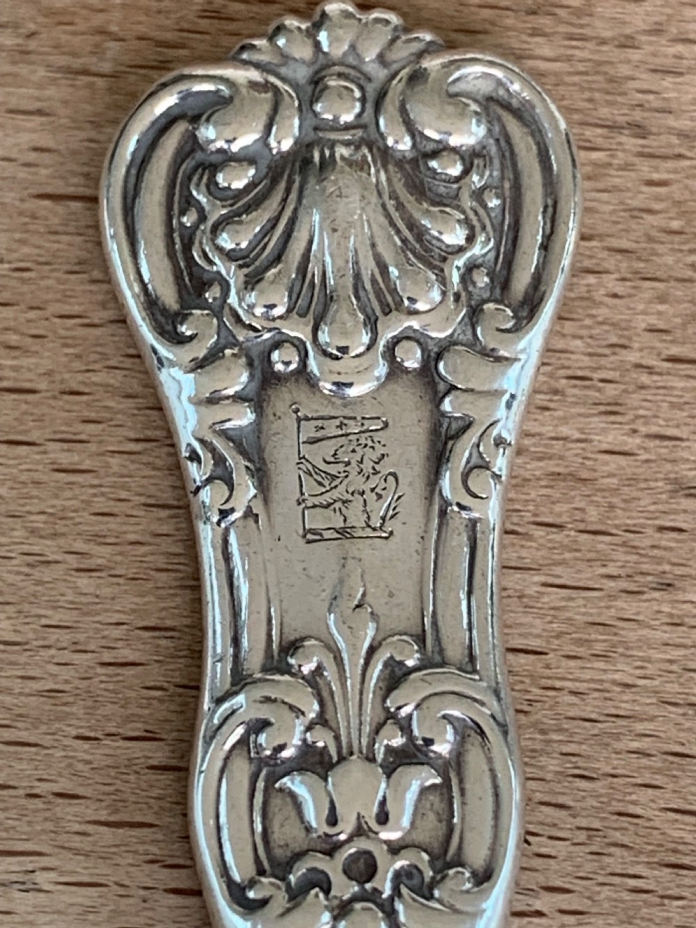Very Fine Antique Tiffany & Co New York Sterling Silver Butter Knife PAT 1885M View X