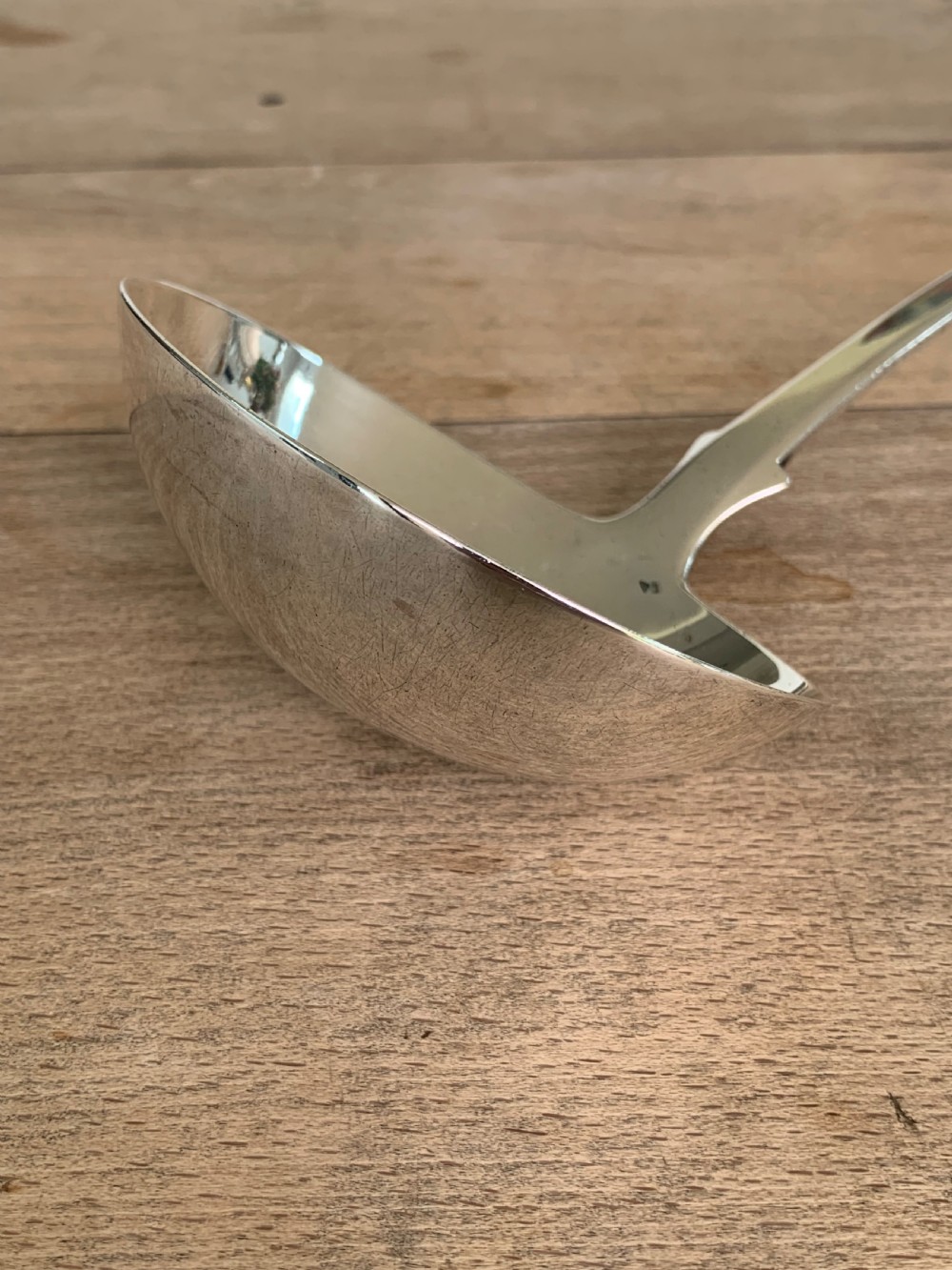 An impressive and heavy George III silver ladle of Clan Pringle interest by Samuel Godbehere, Edward Wigan & James Boult, London 1810 View VII