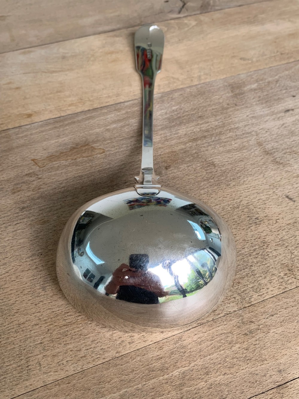 An impressive and heavy George III silver ladle of Clan Pringle interest by Samuel Godbehere, Edward Wigan & James Boult, London 1810 View VIII