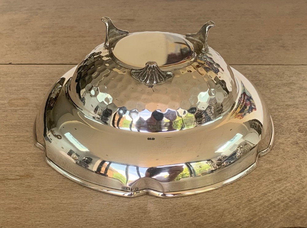 Vintage Cypriot Silver Bon Bon Dish or Bowl View VI