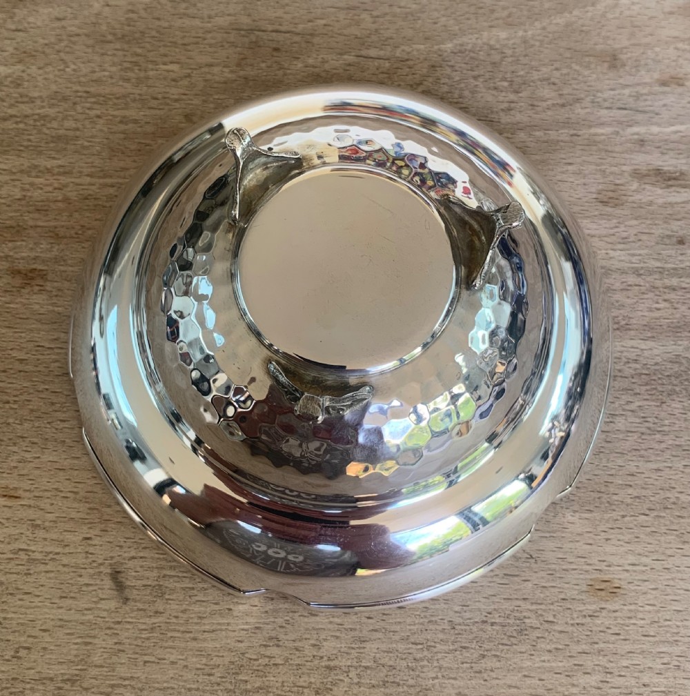 Vintage Cypriot Silver Bon Bon Dish or Bowl View VII