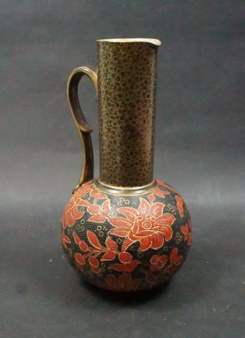 DOULTON SLATER'S PATENT AESTHETIC STYLE JUG US PAT 34002 ENGLISH C1890 - ADDITIONAL PHOTO 1