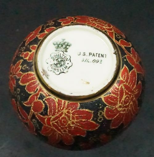 DOULTON SLATER'S PATENT AESTHETIC STYLE JUG US PAT 34002 ENGLISH C1890 - ADDITIONAL PHOTO 2
