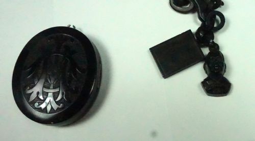 A JET LOCKET TWO CHARMS AND PART ALBERT - ADDITIONAL PHOTO 2