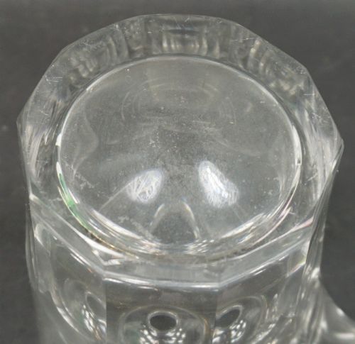 A RARE CRYSTAL GLASS FEEDING CUP ENGLISH C1830 - ADDITIONAL PHOTO 2