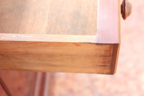 VICTORIAN MAHOGANY PARTNERS DESK ATTRIBUTED TO T WILLSON OF LONDON - ADDITIONAL PHOTO 12
