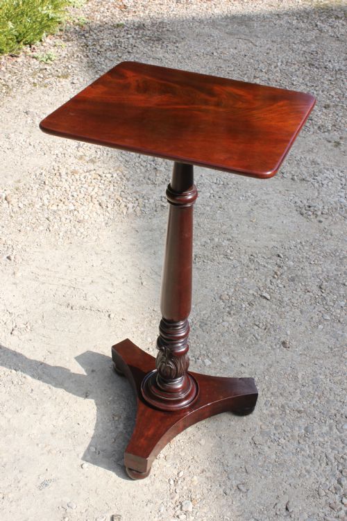 WILLIAM IV MAHOGANY OCCASIONAL TABLE - ADDITIONAL PHOTO 1