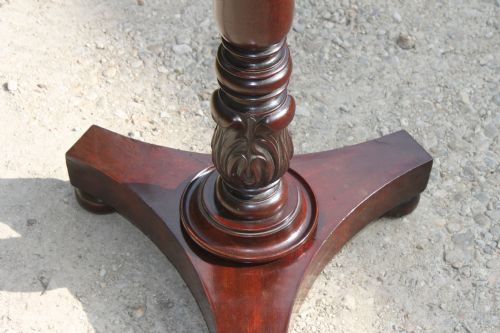 WILLIAM IV MAHOGANY OCCASIONAL TABLE - ADDITIONAL PHOTO 3