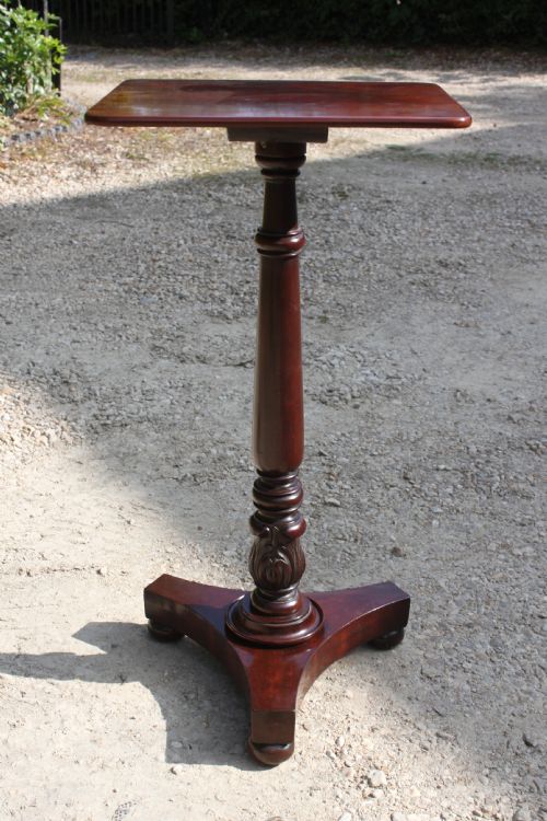 WILLIAM IV MAHOGANY OCCASIONAL TABLE - ADDITIONAL PHOTO 4