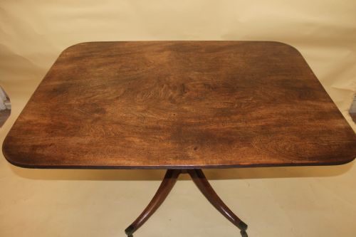 A GEORGE III MAHOGANY BREAKFAST TABLE - ADDITIONAL PHOTO 2