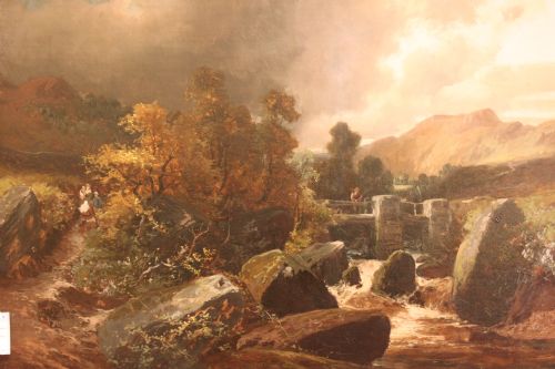 FRAMED OIL ON CANVAS BY CLARENCE ROE - ADDITIONAL PHOTO 2