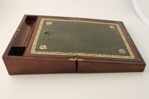 VICTORIAN WRITING SLOPE - ADDITIONAL PHOTO 5