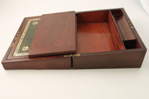 VICTORIAN WRITING SLOPE - ADDITIONAL PHOTO 8