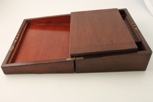VICTORIAN WRITING SLOPE - ADDITIONAL PHOTO 9