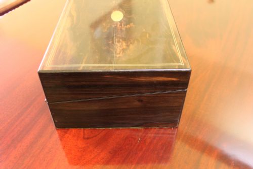 REGENCY PERIOD COROMANDEL WRITING SLOPE - ADDITIONAL PHOTO 3