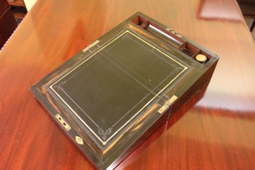 REGENCY PERIOD COROMANDEL WRITING SLOPE - ADDITIONAL PHOTO 4