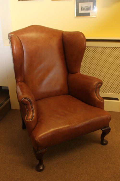 LATE VICTORIAN WING ARMCHAIR CHAIR - ADDITIONAL PHOTO 2