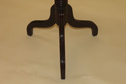 ENGLISH GEORGE III MAHOGANY TRIPOD TABLE - ADDITIONAL PHOTO 2