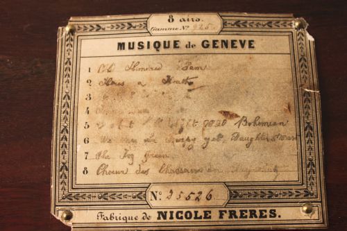 A MUSICAL BOX BY NICOLE FRERE - ADDITIONAL PHOTO 10