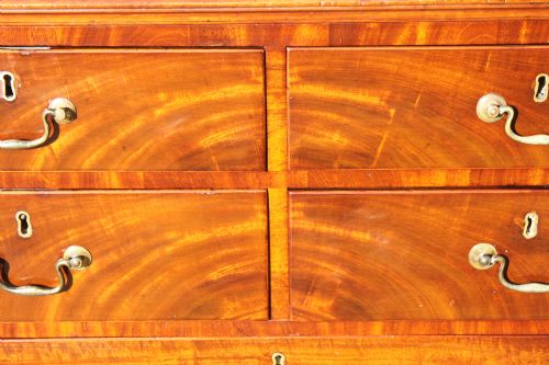 GEORGE III PERIOD CHEST OF DRAWERS - ADDITIONAL PHOTO 9