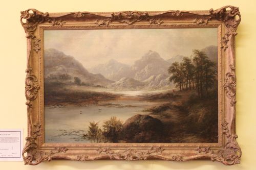 oil on canvas h williams harry williams - CATEGORY: ANTIQUE ART - DATED 1860