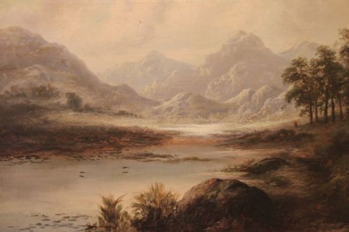 OIL ON CANVAS H WILLIAMS HARRY WILLIAMS - ADDITIONAL PHOTO 1