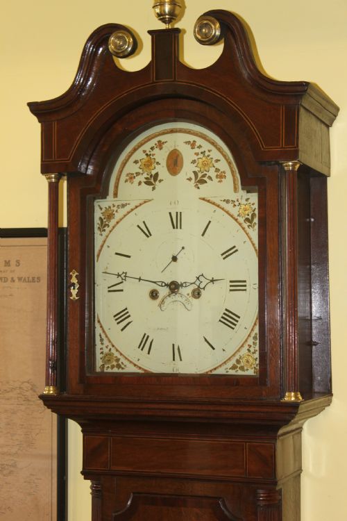 19th century longcase clock by robert hill of stafford - CATEGORY: ANTIQUE CLOCKS - DATED 1800