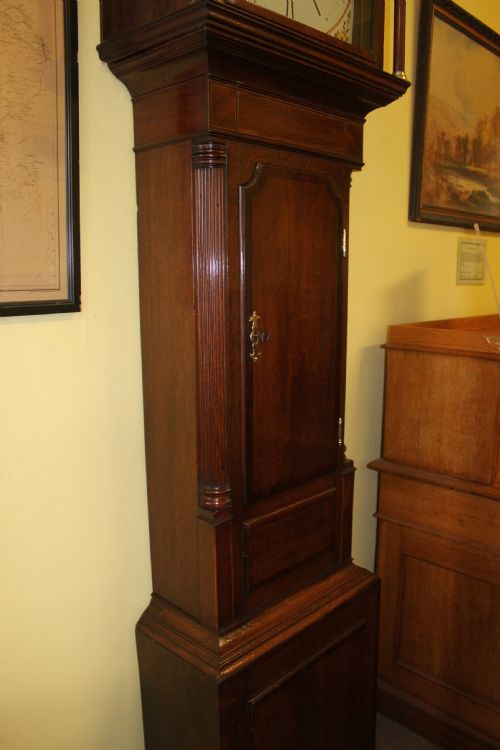 19TH CENTURY LONGCASE CLOCK BY ROBERT HILL OF STAFFORD - ADDITIONAL PHOTO 2